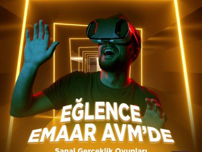 Sanal gerçeklik heyecanı VR ROOM Emaar AVM’de!