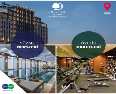 Double Tree By Hilton İstanbul Topkapı’da  Profesyonel Eğitmenler Eşliğinde Yüzme, Pilates, Fitness Dersleri ve Spa Merkezi Tesis Üyelik Paketleri