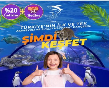 Emaar Akvaryum & Sualtı Hayvanat Bahçesi Bilet: sehirfirsati.net