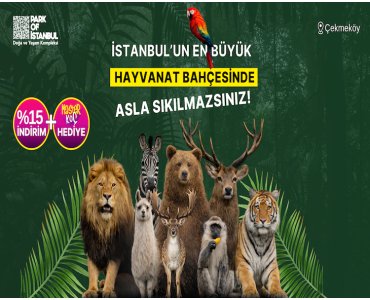 Park Of İstanbul Çekmeköy Hayvanat Bahçesi Giriş Bileti sehirfirsati.net