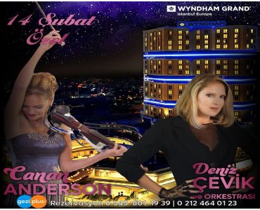 Wyndham Grand İstanbul Europe Güneşli Hotel’de 14 Şubat