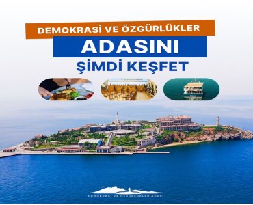Demokrasi ve Özgürlükler Adası’nda 1 Gün; Gidiş-Dönüş Ulaşım, Serpme Kahvaltı, Ada Kültür Turu