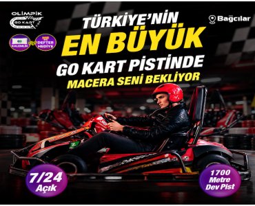 Olimpik Go Kart’ta Eğlence Biletleri